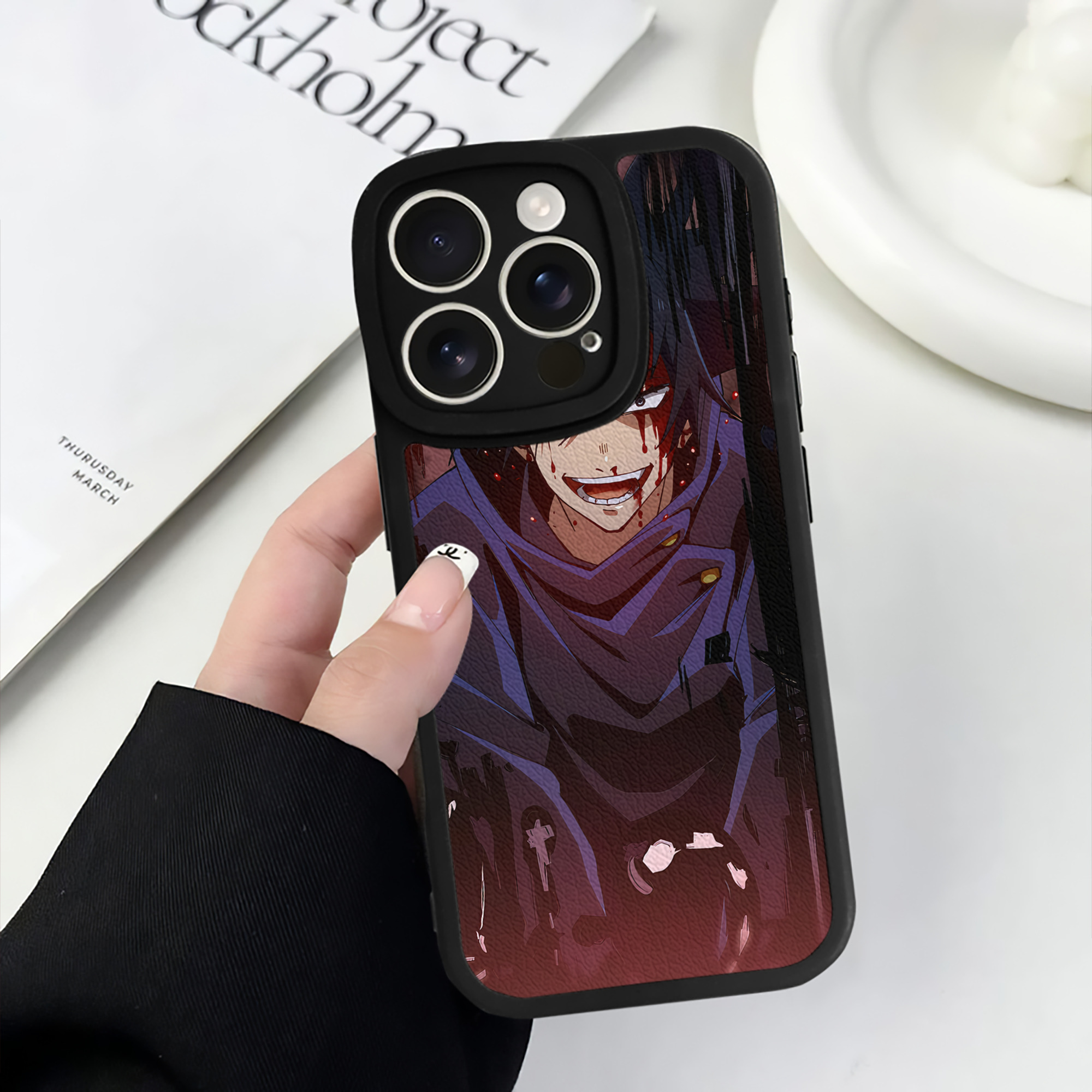 （画像用） SPY×FAMILY间谍家家酒 【iPhone 16シリーズ対応】シリコンスマホケース（レザー調） 材質：シリコン